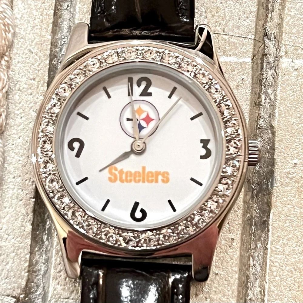 NEW Pittsburgh Steelers Watch With Case - Picture 1 of 14